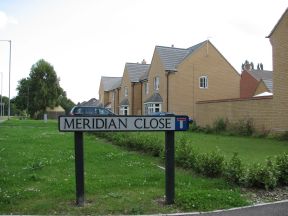 Greenwich Meridian Marker; England; Cambridgeshire; Hardwick